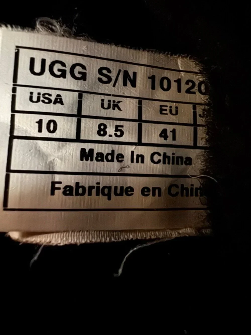 UGG Remora Boots Women's Size 10 Black Suede Shearling Buckle Winter Boots EUC